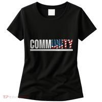Community USA Flag Women's T-Shirt thumb 0