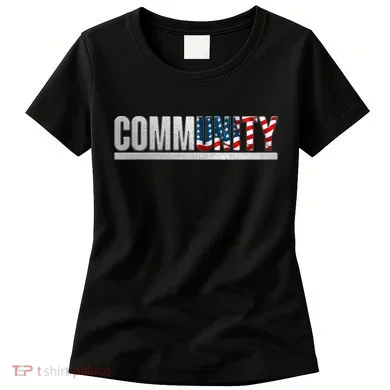 Community USA Flag Women's T-Shirt