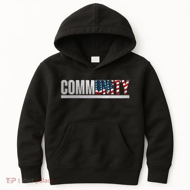 Community USA Flag Kids Hoodie