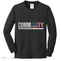 Community USA Flag Kids Long Sleeve Shirt thumb 0