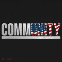 Community USA Flag Kids T-Shirt thumb 4