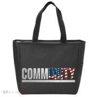 Community USA Flag Tote Bag thumb 0