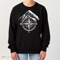 Compass Guide Mountain Women's Sweatshirt thumb 0