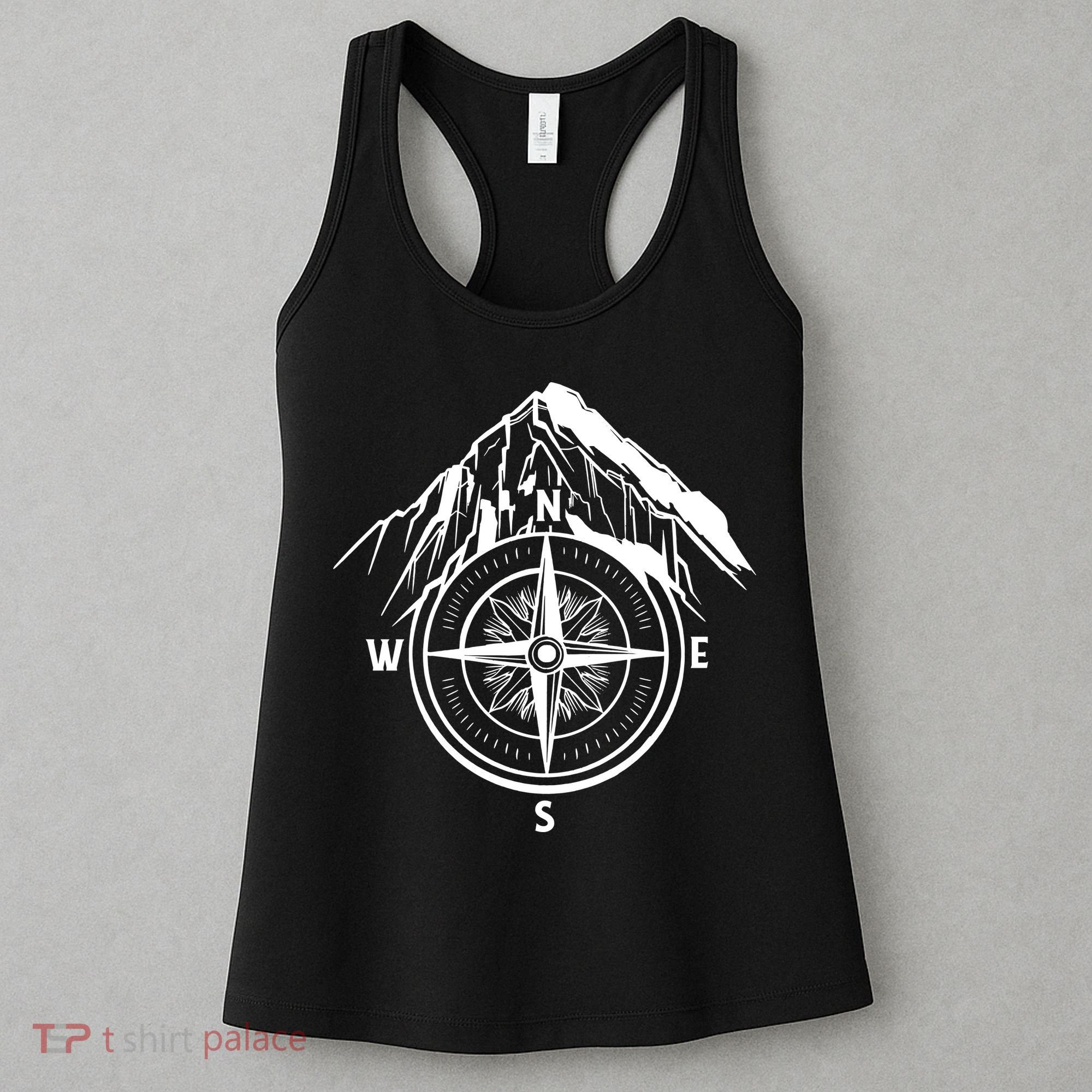Compass Guide Mountain Women's Tank Top