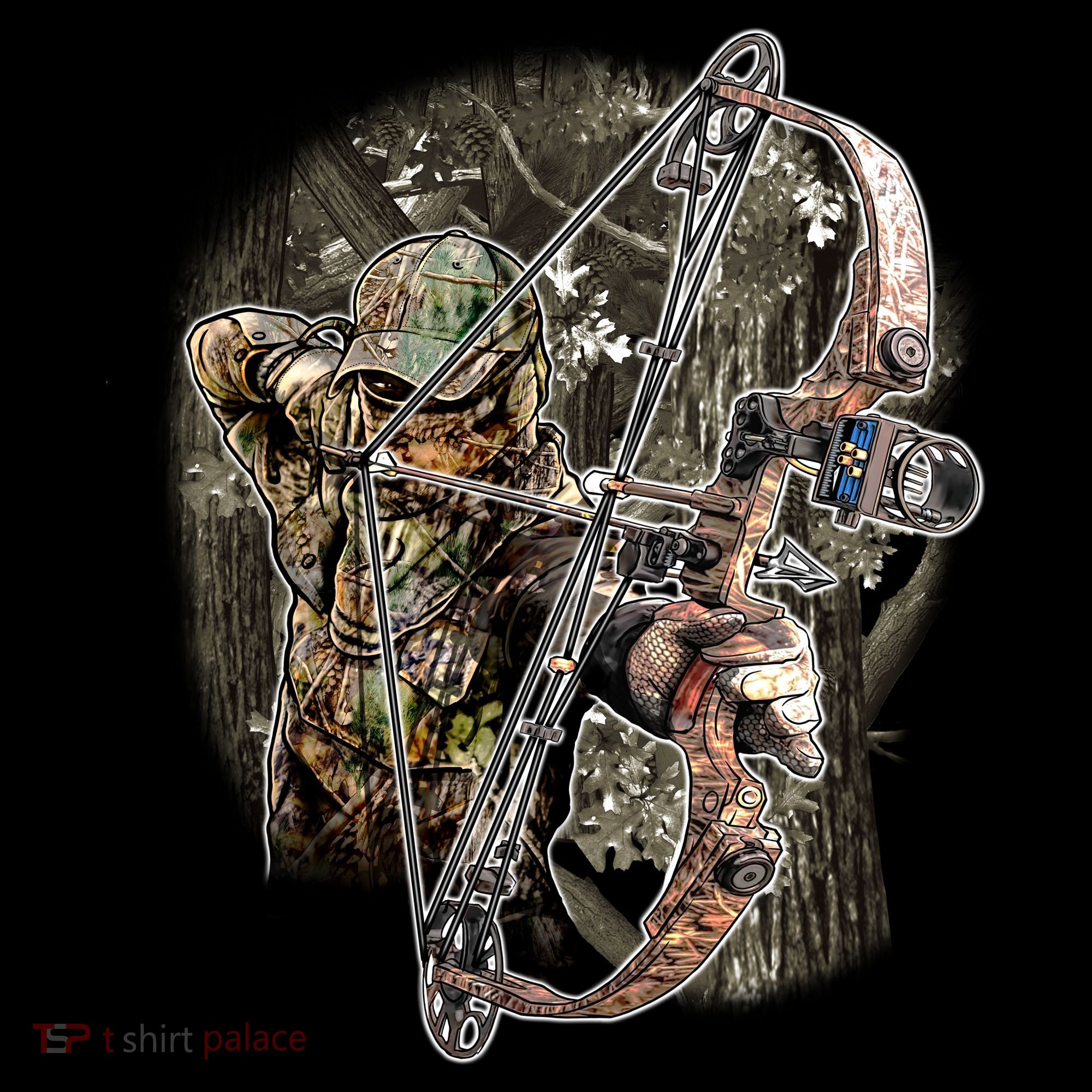 Compound Bow And Arrow Hunter Backpack