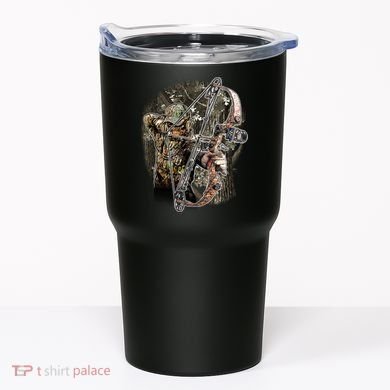 Compound Bow And Arrow Hunter Tumbler