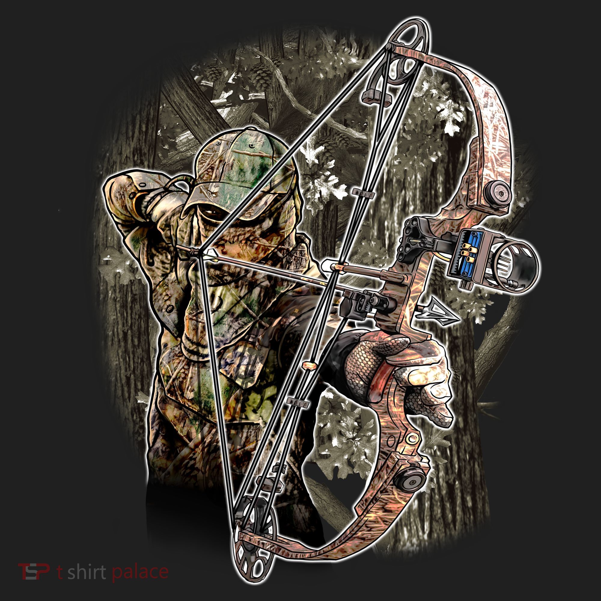 Compound Bow And Arrow Hunter Tumbler