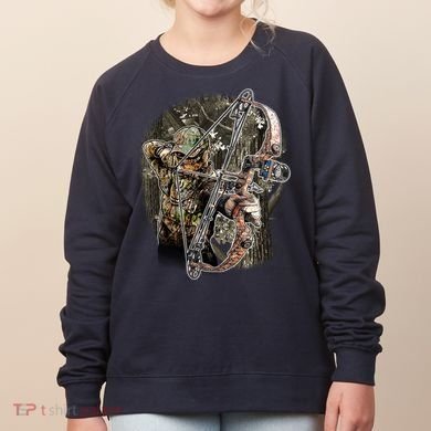 Compound Bow And Arrow Hunter Women's Sweatshirt
