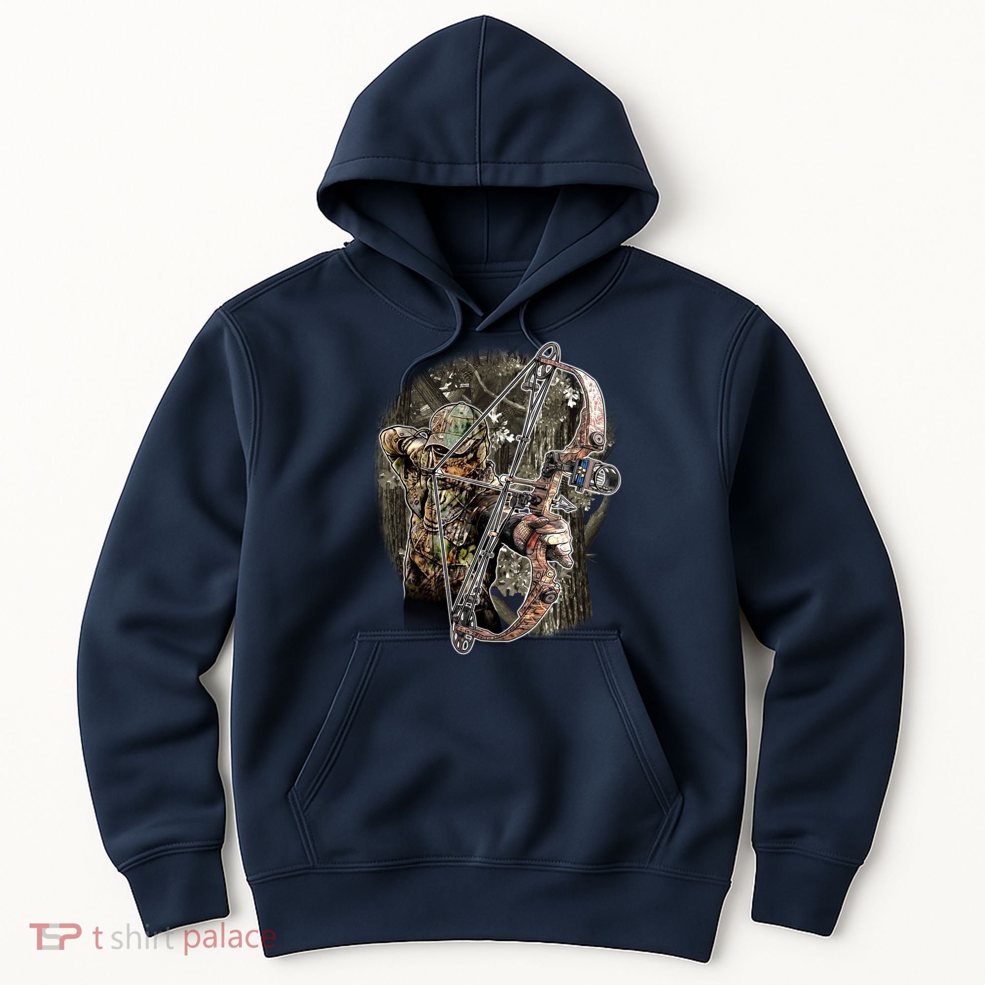 Compound Bow And Arrow Hunter Hoodie