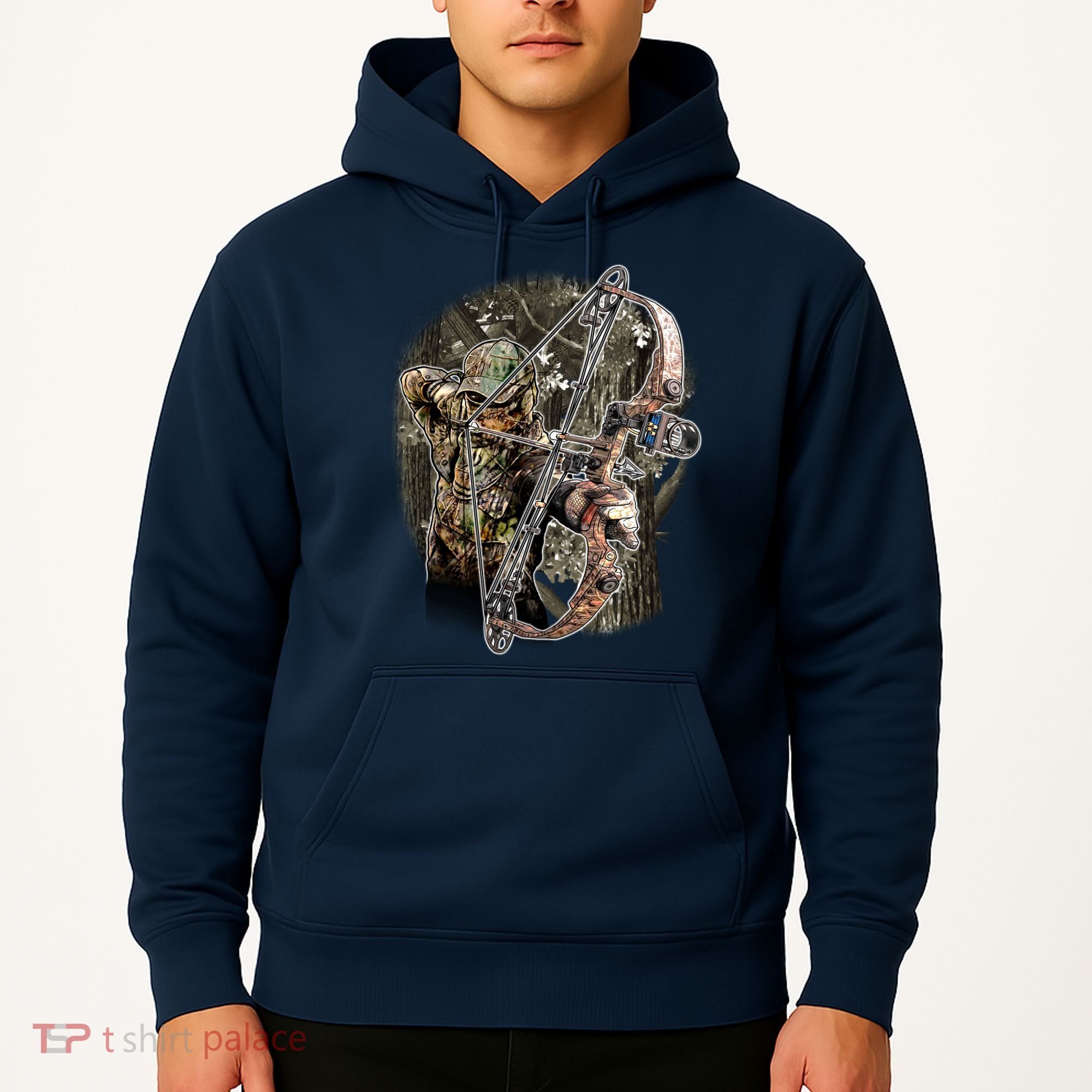 Compound Bow And Arrow Hunter Hoodie