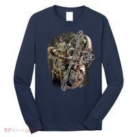 Compound Bow And Arrow Hunter Long Sleeve Shirt thumb 0