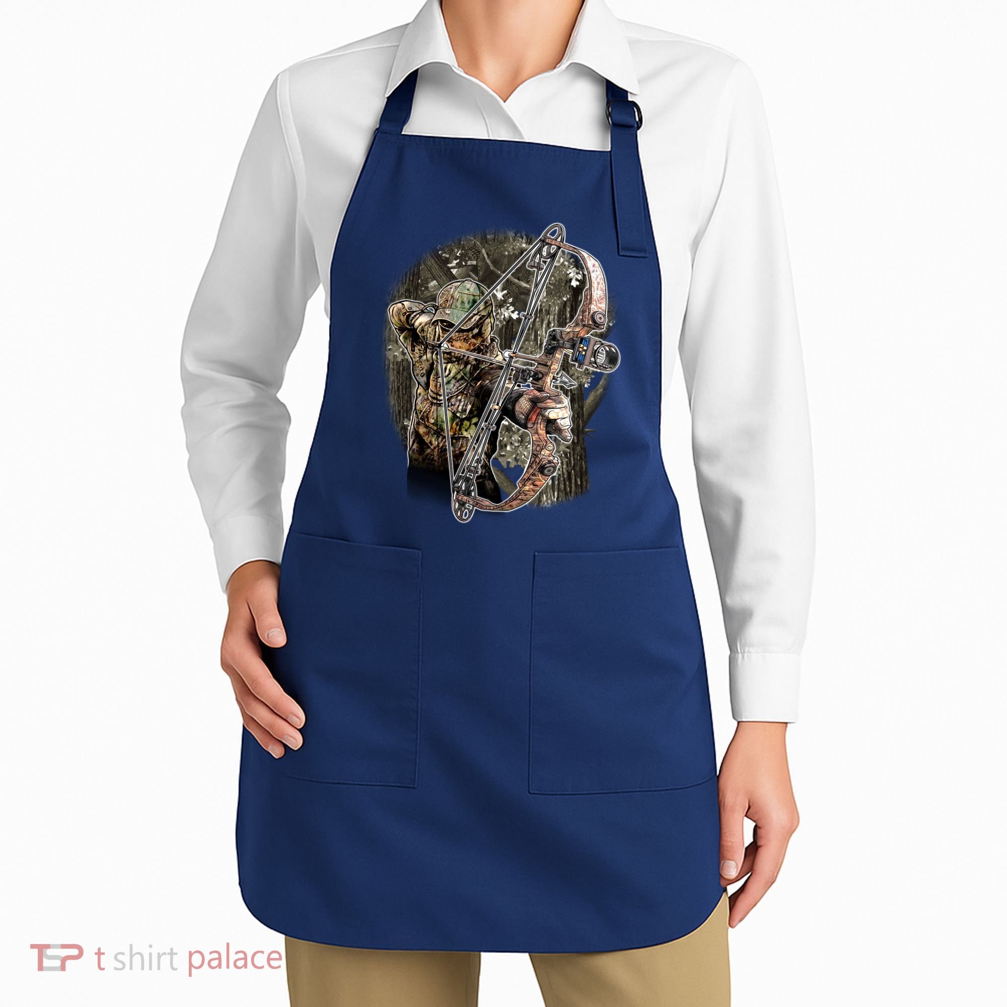 Compound Bow And Arrow Hunter Apron