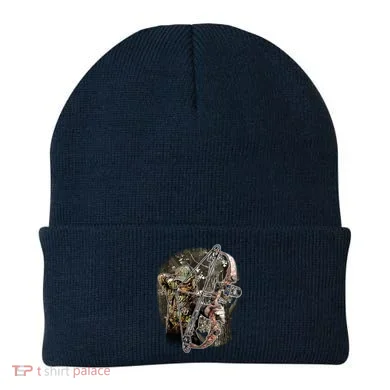 Compound Bow And Arrow Hunter Beanie