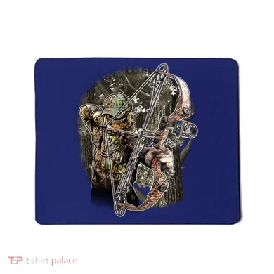 Compound Bow And Arrow Hunter Mousepad