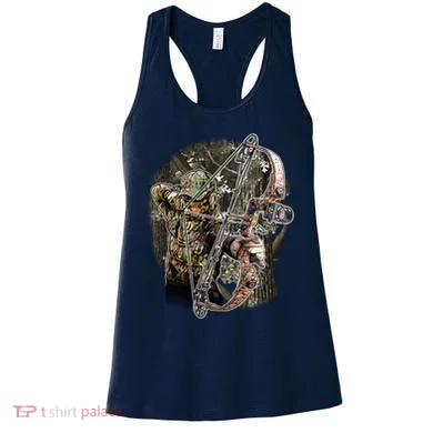 Compound Bow And Arrow Hunter Women's Tank Top