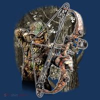 Compound Bow And Arrow Hunter Toddler Hoodie thumb 2