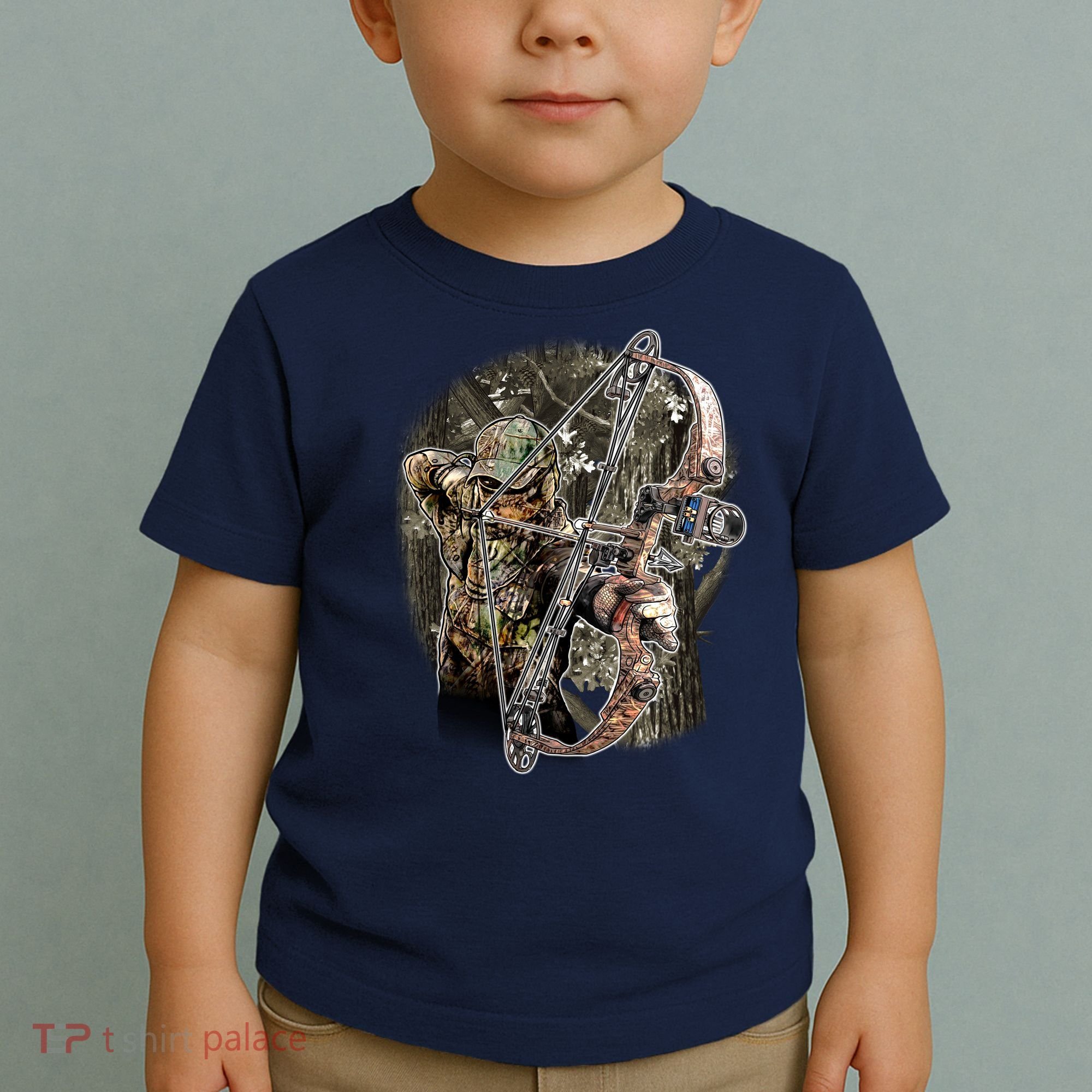 Compound Bow And Arrow Hunter Toddler T-Shirt