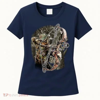 Compound Bow And Arrow Hunter Women's T-Shirt