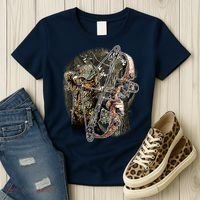 Compound Bow And Arrow Hunter Women's T-Shirt thumb 3