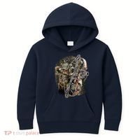 Compound Bow And Arrow Hunter Kids Hoodie thumb 0