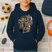 Compound Bow And Arrow Hunter Kids Hoodie thumb 2