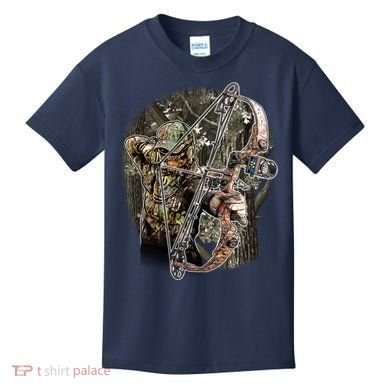 Compound Bow And Arrow Hunter Kids T-Shirt