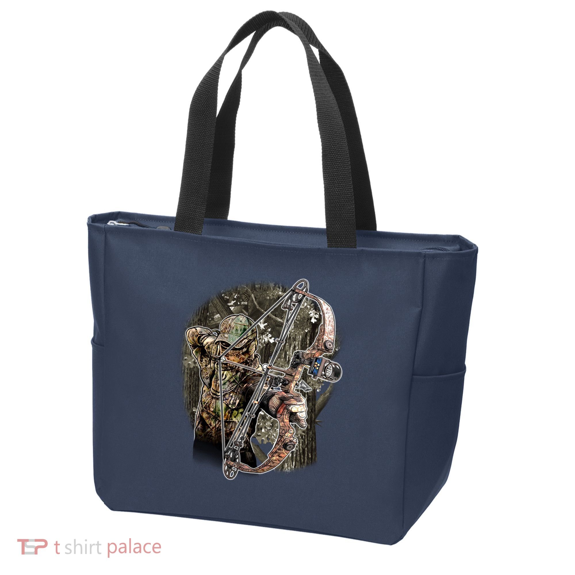 Compound Bow And Arrow Hunter Tote Bag