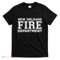 City Of New Orleans Fire Rescue Louisiana Fireman T-Shirt thumb 0