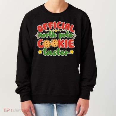 Christmas Official North Pole Cookie Taster Women's Sweatshirt