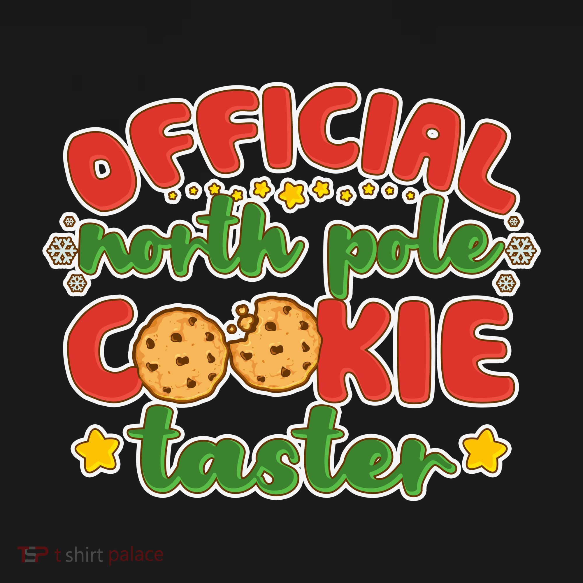 Christmas Official North Pole Cookie Taster Doggie Tank