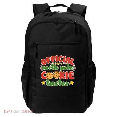 Christmas Official North Pole Cookie Taster Backpack