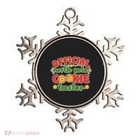 Christmas Official North Pole Cookie Taster Ornament thumb 0