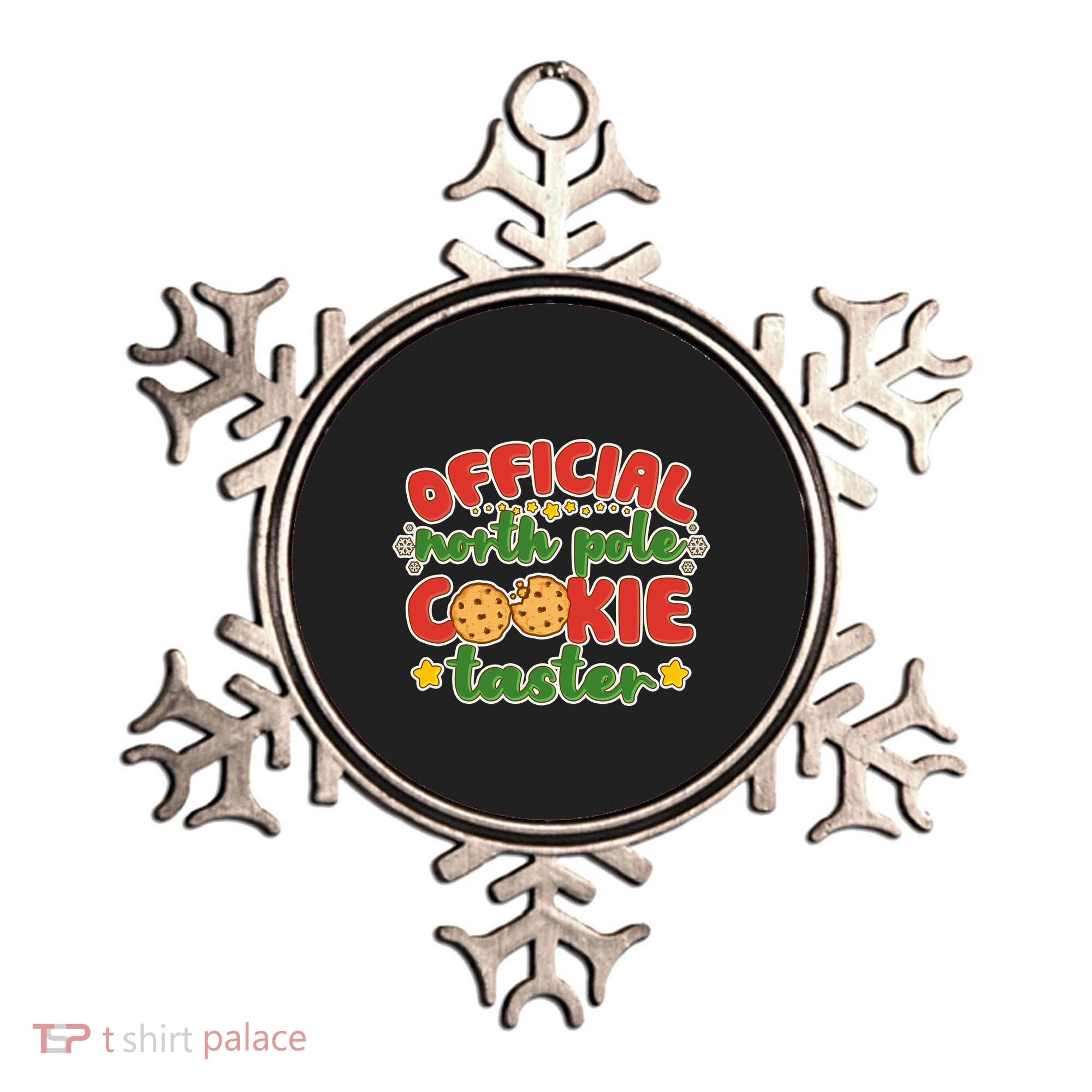 Christmas Official North Pole Cookie Taster Ornament