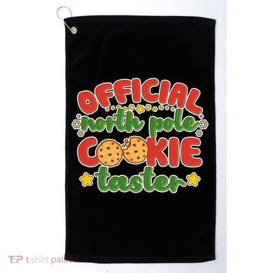 Christmas Official North Pole Cookie Taster Golf Towel
