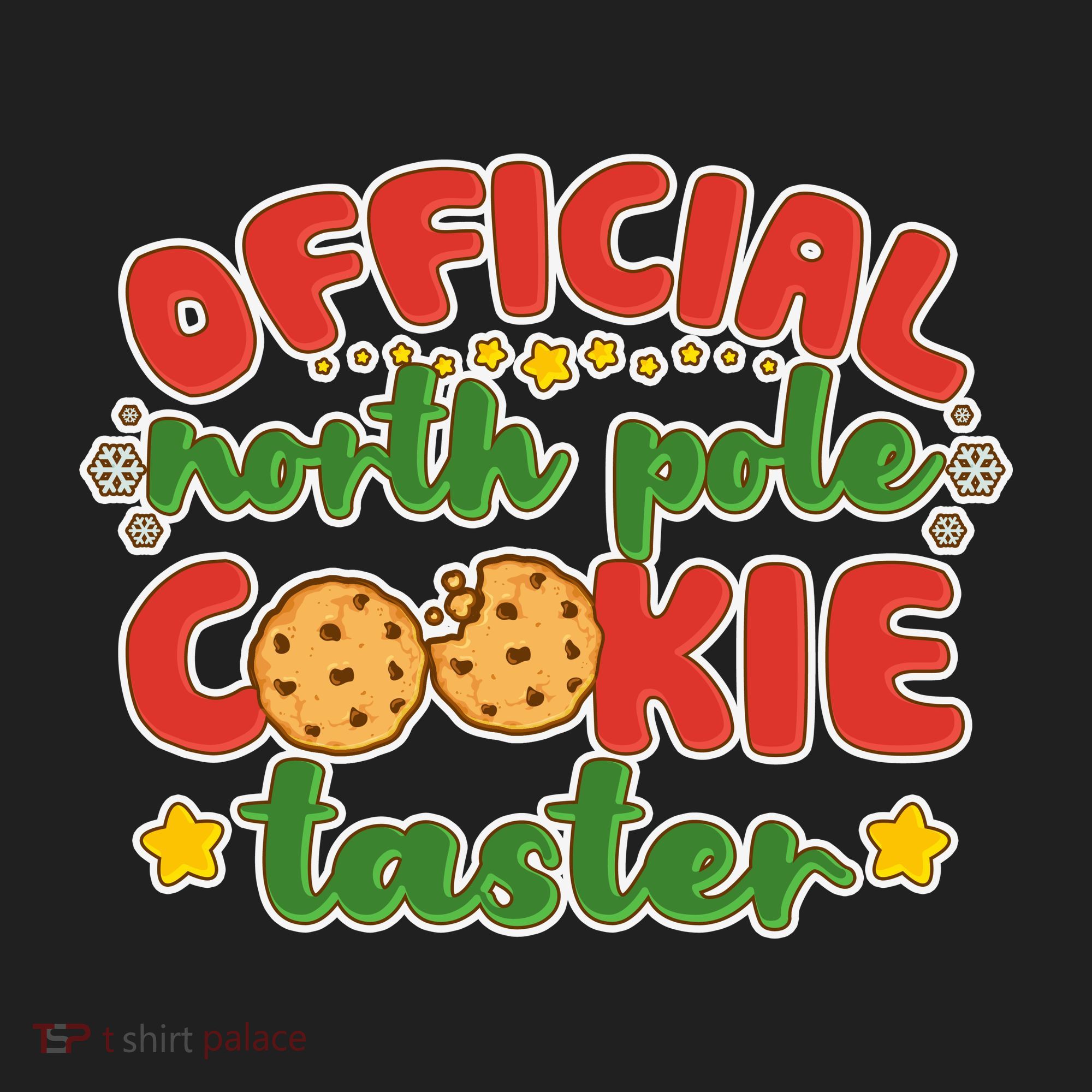 Christmas Official North Pole Cookie Taster Golf Towel