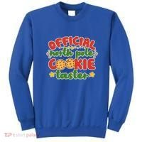 Christmas Official North Pole Cookie Taster Sweatshirt thumb 0