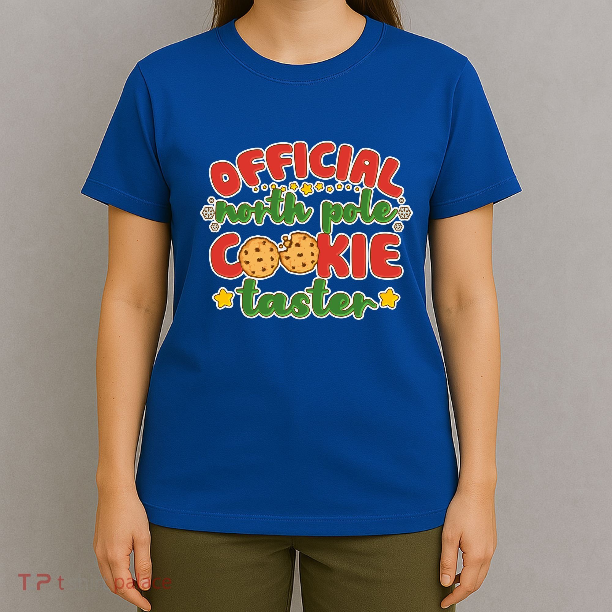 Christmas Official North Pole Cookie Taster T-Shirt