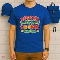 Christmas Official North Pole Cookie Taster T-Shirt thumb 6