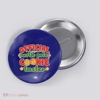 Christmas Official North Pole Cookie Taster Button thumb 0
