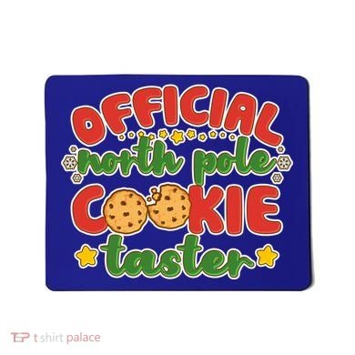 Christmas Official North Pole Cookie Taster Mousepad