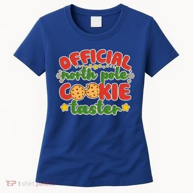 Christmas Official North Pole Cookie Taster Women's T-Shirt