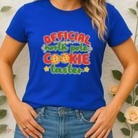 Christmas Official North Pole Cookie Taster Women's T-Shirt thumb 2