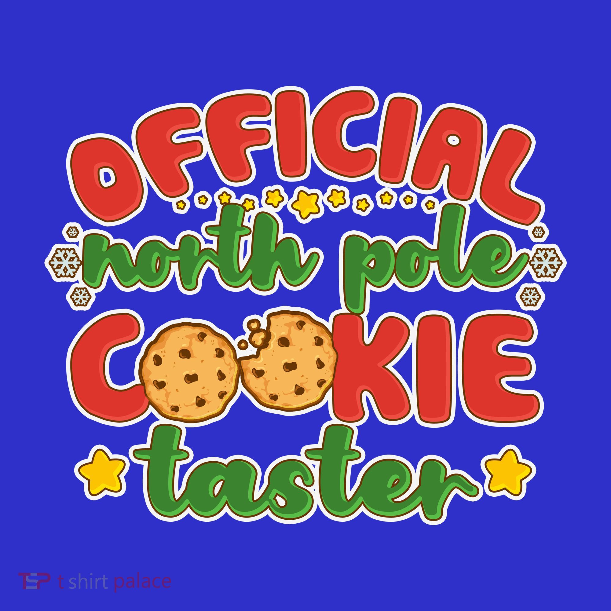 Christmas Official North Pole Cookie Taster Kids Sweatshirt