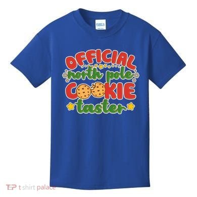 Christmas Official North Pole Cookie Taster Kids T-Shirt