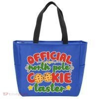 Christmas Official North Pole Cookie Taster Tote Bag thumb 0