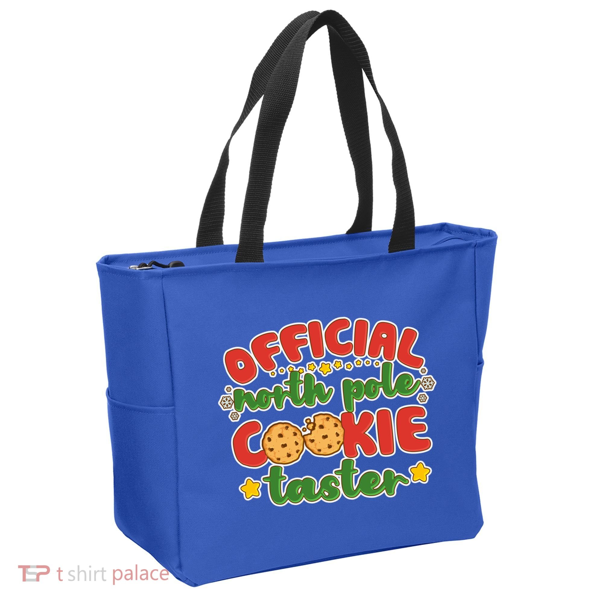 Christmas Official North Pole Cookie Taster Tote Bag