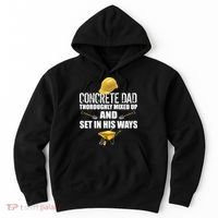 Concrete Dad Mixed Up And Set In His Ways Hoodie thumb 0