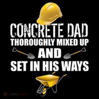 Concrete Dad Mixed Up And Set In His Ways Backpack thumb 2