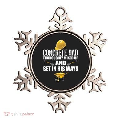 Concrete Dad Mixed Up And Set In His Ways Ornament