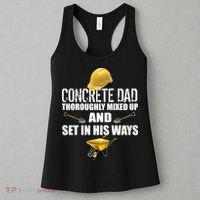 Concrete Dad Mixed Up And Set In His Ways Women's Tank Top thumb 3